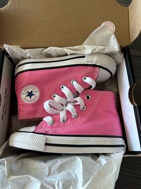 NEW - Converse Chuck Taylor All Star High Top Infant (US 5) Pink (7J234C)